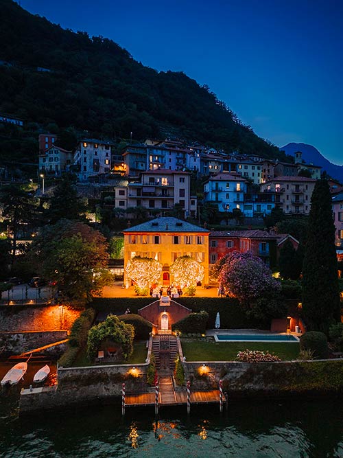 Villa Regina Teodolinda intimate Lake Como wedding atmosphere